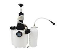 3L Brake Bleeding Kit, Clutch Bleeding Kit - Manual Fluid Pressure Brake Bleeder with 1L Brake Fluid Extractor & Cylinder Adapter for Most European Car Models and ABS Systems