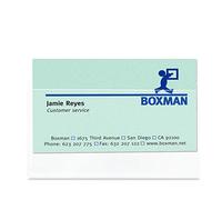 3L Business Card Pockets Polypropylene Top Opening no Flap 60x95mm Ref 10111 [Pack of 10]