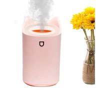 3L Capacity Desk Humidifier - Double Spray Cold Steam with High Emission | USB Personal Quiet Home Appliance for Bed and Office | Cooling Air 3 Fog Modes