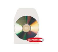 3L CD Pocket Polypropylene Self-adhesive with Flap W127xD127xH5mm Ref 6832-6 [Pack of 6]