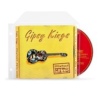 3L CD Sleeves - CD Protective Sleeves with Binder Holes for CD Storage - Space for Cover - 100 Pcs - 10294