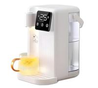 3L Electric Hot Instant Water Dispenser Machine,Countertop Water Filtration System with Night Light,3000W Fast Boil & Cold Mix,Hot Touch Screen Water Purifier Filter White