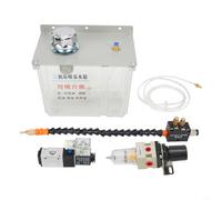 3L Fully Sealed Machine Tool Cooling Sprayer, Lubrication Spray System with Solenoid Valve and Pressure Regulator for CNC, Metalworking(220V)