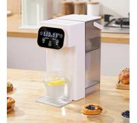 3L Instant Hot Water Dispenser, Filter Water Dispenser with 3s Quick Heating, 12 Temp Settings (25-99°C), 8 Preset Volumes (150-500ml), Electric Kettle with LED Touch Display for Hot Drinks and Tea