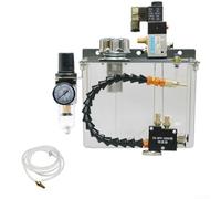 3L Oil Mist Sprayer with Magnetic Base and Flexible Shaft, Fully Sealed Lubricating Sprayer for Cooling Pumps with Solenoid Valve and Pressure Regulator (220V)