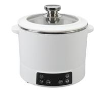 3L Smart Low-Carb Rice Cooker & Steamer - Stainless Steel Lift-Out Basket with Sugar-Reduction Technology
