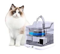 3L Smart Pet Water Fountain, Innovative Automatic Water Dispenser for Cats and Dogs, Large Capacity Wireless Cat Water Fountain, Rechargeable Pet Gravity Water Dispenser, Multiple Pets