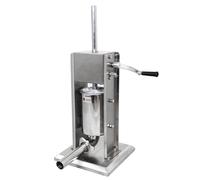 3L Sausage Stuffer Machine, 5 Funnel Sizes, Household and Commercial Kitchen