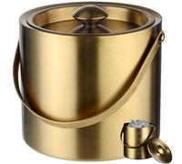 3l Stainless Steel Ice Bucket with Lid Double Wall Insulated Bucket Portable Wine Bucket Premium Metal Ice Bucket for Bar