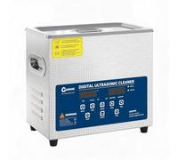 3L Stainless Steel Ultrasonic Cleaner with Digital Timer, Convenient Handle | Cleaning Machine with Soundproof Lid for Multiple Item Types Cleanable