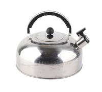 3L Stainless Steel Whistling Tea Kettle, Fast Heating Whistling Kettle with Insulated Handle and Button, Large Capacity Stovetop Kettle for Home Use