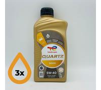 Total Quartz 9000 Energy 5W-40 Adv. Synthetic Technology Engine Oil - 1 Litre