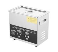 3L Ultrasonic Cleaner 40kHz, 120W Digital Ultrasonic Cleaning Machine with 100W Heater, 0-80°C Control, 0-30 Min Timer, Stainless Steel Basket for Jewellers, Workshops, Labs and Home Use, UK Plug