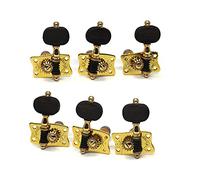 3L3R Guitar String Tuning Pegs Open Machine Head With Wood Handle For Classical Guitar Parts Guitar Knobs Tuning Keys