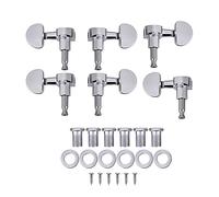 3L3R Locking Tuners for Acoustic or Electric Guitar, Durable, Rust-Resistant Zinc Alloy Machine Heads, Fast and Accurate Tuning, Easy Installation, Enhance Your Guitar Performance