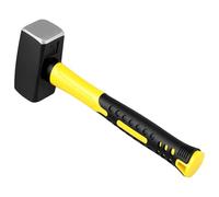 3lb Club Hammer, 1.5kg Sledge Lump Hammer with Non-Slip Ergonomic Grip