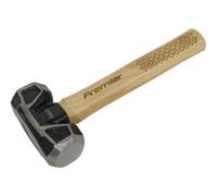 3Lb Club Hammer With Durable Hickory Handle And Forged Steel Head For Heavy-Duty Tasks