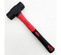 3Lb Lump Hammer With Fibreglass Shaft Rubber Grip Sledge Handle Hm085