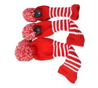 3lots Durability Golfs Headcover Golfs Driver Covers For Driver Fairways Hybrids Durability Golf