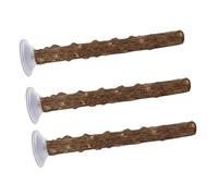 3lots Suction Cup Bird Toy Perches Stand Climbing Playing Parrots Perches Toy Suitable For Parakeets And Cockatiels Parrots Training Stand