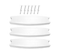 3Lots Swimming Pool Ladder Step Antislip Dots Pattern Swimming Pool Stair Treads ABS Replacement Part Slip Resistant Ladder Step Replacement Pad