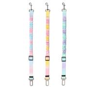 3lots Vehicle Seatbelt Harnesses Removable Dog Seats Belt Harnesses For Small Media Dogs Travel Pet Supply Secure Dog Car Leashes