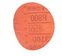 3M 01291 Hookit Red 5" P800 Grit Abrasive Disc (Pack of 6)