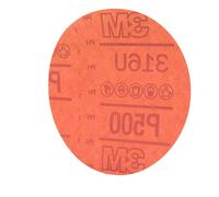 3M 01293 Hookit Red 5" P500 Grit Abrasive Disc (Pack of 6)