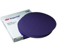 3M 01835 Imperial Hookit 740I 6" x NH Die# 600HY 60E Grit Dust-Free Disc, (Box of 25)