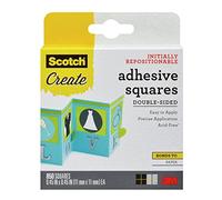 3M 1-Piece 0.45 x .45-inch Scotch Photo Splits Double-Sided, Pack of 850, White