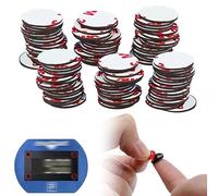 3M 100 Pcs Double Sided Sticky Pads, Heavy Duty Strong Mounting Adhesive Foam Pads, Black, M