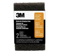 3M 10112NA Stripping Pads, 3.75-in x 6-in. x 0.44-in, Black