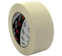 3M 101E Value Masking Tape, 18 mm x 50 m, Beige, Pack of 12