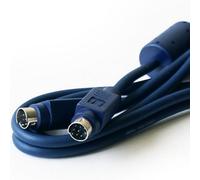 Loops 3M/10ft 8 Pin Mini Din Plug To Male Audio Cable Lead -Dual DJ Studio CD Player - Ferrite Core