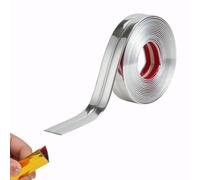 3M/10FT Flexible Corner Angle Trim, Peel and Stick Wall Molding Trim, Inside & Outside Corner Trim, Self Adhesive Wall Corner Guard Edge Protector for Windows, Tables & Corners (3CM/Bright Silver)