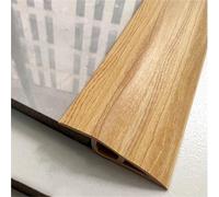 3M/10FT Rubber Threshold Ramp, Self Adhesive Door Floor Transition Strip, Flooring Threshold Ramp Reducer, Door Strip Trim Bar, Suitable for Threshold Height Less Than 7-20mm
