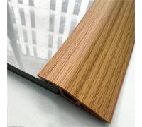 3M/10FT Rubber Threshold Ramp, Self Adhesive Door Floor Transition Strip, Flooring Threshold Ramp Reducer, Door Strip Trim Bar, Suitable for Threshold Height Less Than 7-20mm