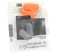 3M 1100 Earplugs from We Want Your Ears, Soft Foam Ear Plugs, 35dB SNR Earplugs Ideal for Sleeping, Travel, Studying, Work, Loud Noise (Orange, Pack of 50 Pairs)