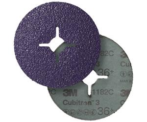 3M 115mm 36+ Cubitron 3 1182C Fibre Discs (Pack of 25)