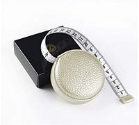 3m/120 Tape Measure Body Measuring Tape for Body Cloth Tape Measure for Sewing Fabric Tailors Medical Measurements Tape Dual Sided Leather Tape Measure Retractable (Pearl White)