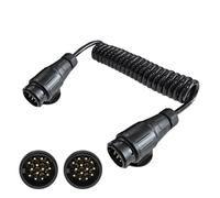 3m 13 Pin Caravan Trailer Extension Cable Lead Towing Adapter Male To Male Caravan Light Connector RV Accessories 13 Pin Plugs