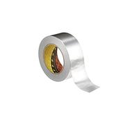 3M Aluminium Foil Tape 1436, Silver, 50 mm x 50 m