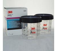 3M 16001 PPS Paint Preperation System Standard Spray Paint Mixing Cup & Collar