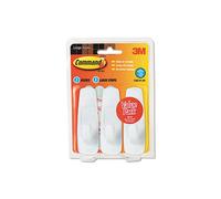 3M 17003VP3PK Scotch Command Adhesive Hook Value Pack Large Holds 5-lb White 3 per Pack