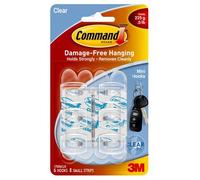 3M 17006CLR home storage hook Transparent 6 pc(s)