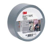 3M 1900 Duct Tape - Silver, 50mm x 50m, Multi-Purpose Repair & Sealing Roll