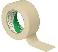 3M 201E General Use Masking Tape, 36 mm x 50 m, Beige (Pack of 6)
