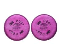 3M - 2097 P100 Particulate Filter For 5000 6000 6500 7000 And FF-4 Pink