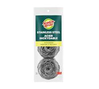 3m 214C 3 Count Scotch-Brite Stainless Steel Scouring Pads