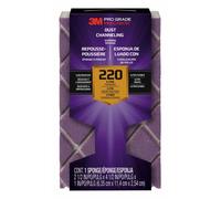 3M 2504PGP-220-UF Pro Grade Precision 220-Grit Ultra Flexible Block Sanding Sponge 4.5"""" x 2.5"""" x 1""""